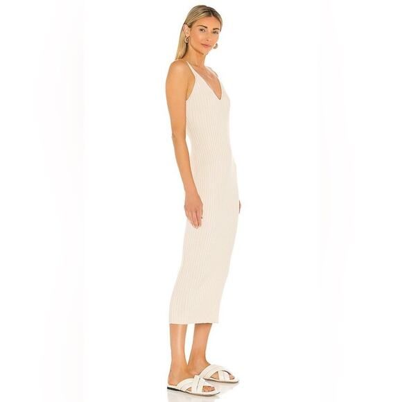 Weekend Stories Revolve Lisbeth Dress in Champagne NWT Large - Picture 2 of 7